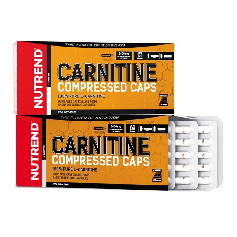 CARNITINE COMPRESSED CAPS 120 kapsúl